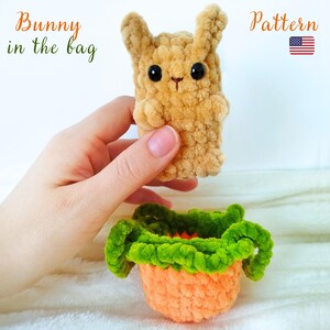 Bunny crochet pattern, rabbit crochet pattern, baby bunny pattert, spring crochet pattern easy, quick crochet pattern, amigurumi rabbit cute