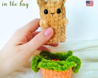 Bunny crochet pattern, rabbit crochet pattern, baby bunny pattert, spring crochet pattern easy, quick crochet pattern, amigurumi rabbit cute