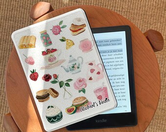 Custom Clear Back Case for Kindle Paperwhite 11th/12th Gen 6.8"/7", Kobo Clara Colour, Auto Sleep/Wake, Colorsoft 2024, Back to School Gift