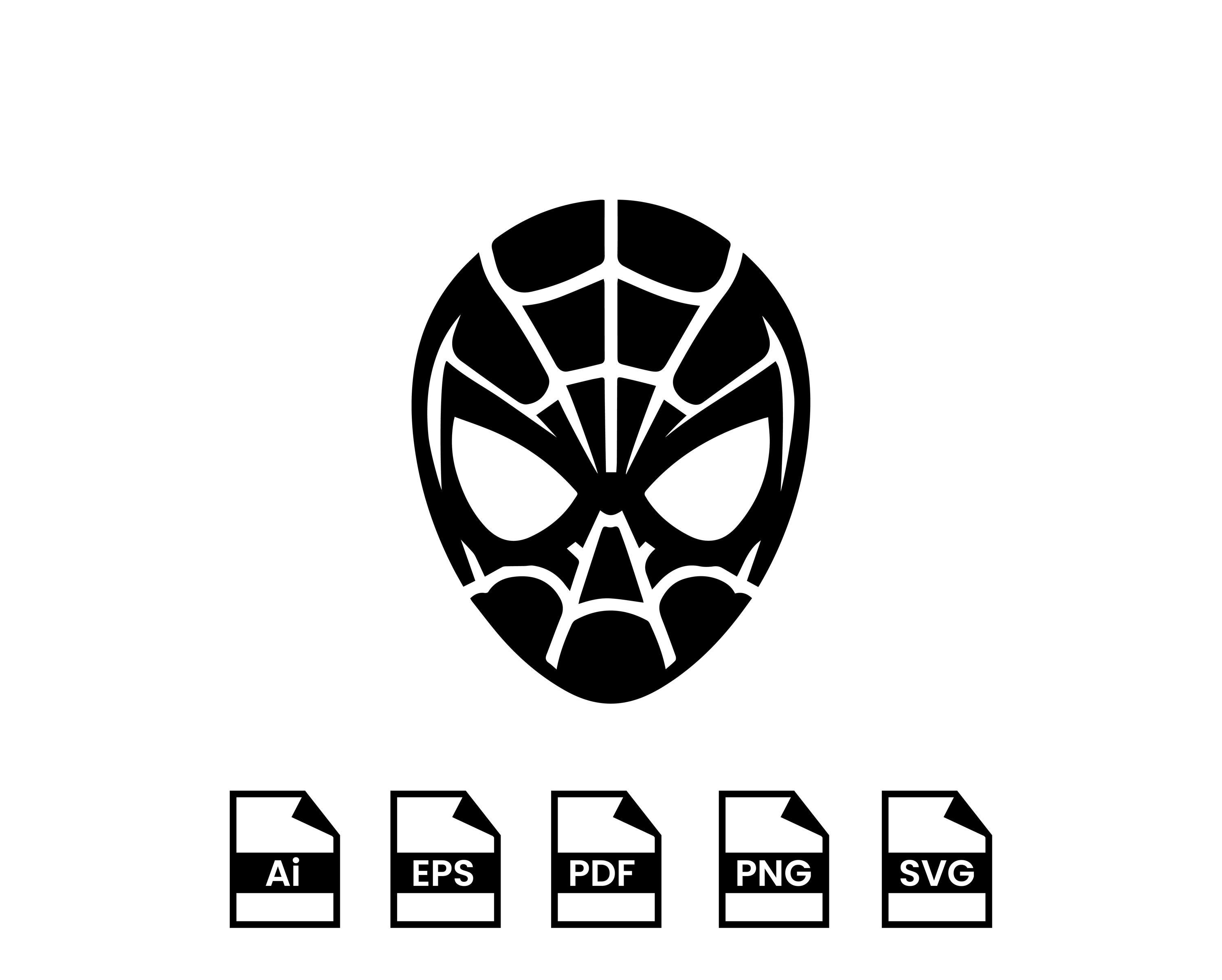 Spiderman Logo - Etsy, image size:3000x2406