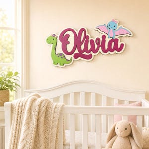 Personalisiertes Namensschild aus Holz, Namensausschnitt nach Wunsch, Namensplakette für Babys, Wandbuchstaben aus Holz, Namensschild für Neugeborene, Geschenk zur Geburt