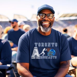 Toronto Argonauts fan shirt, CFL Football Fan Gift, Argonauts jersey, Gameday Outfit, Canadian Football Fan Shirt, Toronto Football Shirt