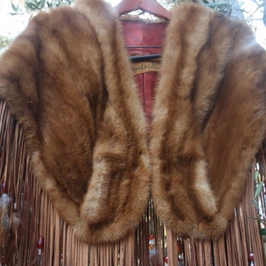 showdiva designs Dramatic Mink Cape with Floor Length Beaded Fringe N Feathers Rock STAR Chic image 5