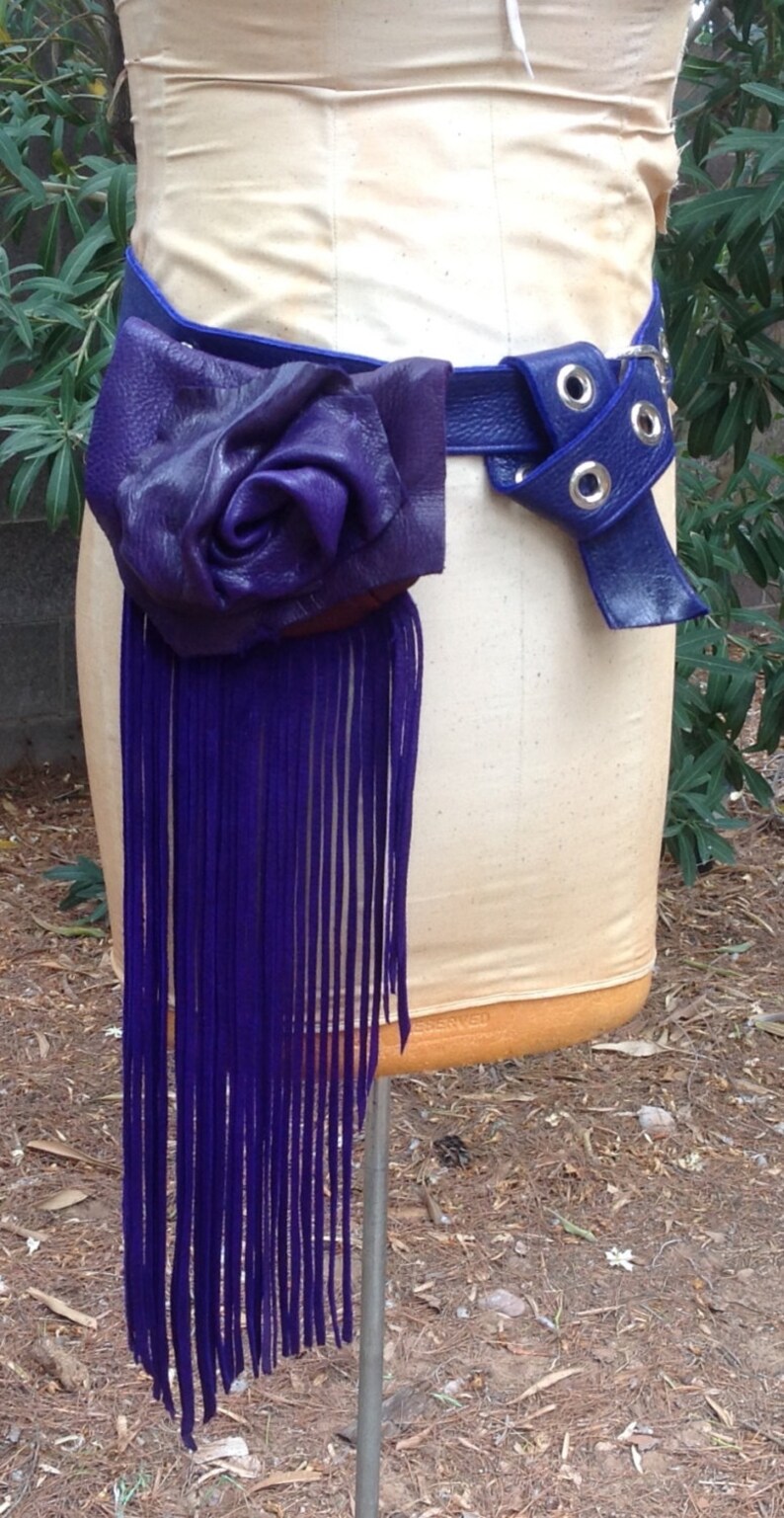 Showdiva Designs Leather Bag Purse Belt Interchangable Long Etsy