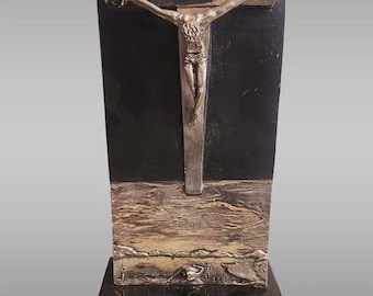 Salvador Dali Bronze Sculpture Christ on the Cross 11/350 RARE