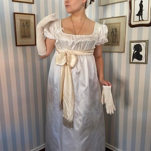 100% Silk Regency Gown
