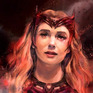 Sweet dreams or nightmare, Wanda Art Print