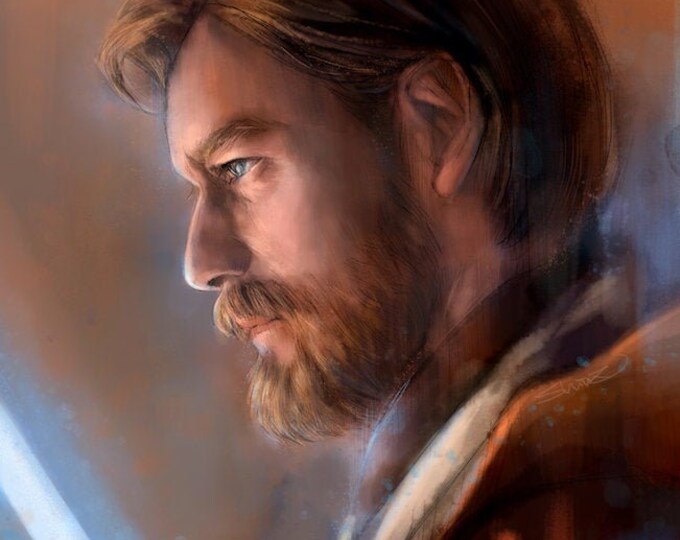 Obi-wan Kenobi Ewan Mcgregor Master Jedi 11x17 - Etsy