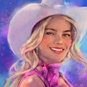You are so Beautiful, Margot Robbie and Ken 11&quot;x17&quot; art print