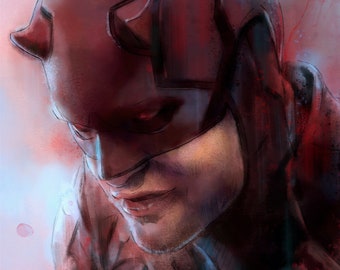 DareDevil, Matt Murdock, Charlie Cox 11"x17" Art Print