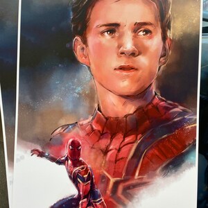 Spider-Man, Tom Holland 11"x17" Art Print