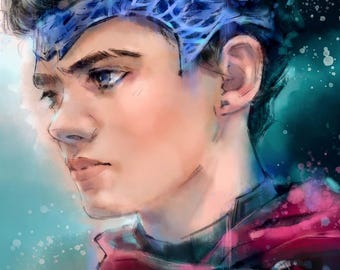 Wiccan, Teen, Billy Maximoff, Joe Locke 11"x17" art print