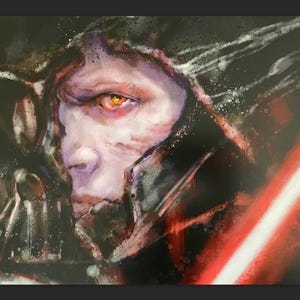 Fallen Angel, Hayden Christensen Vader 11&quot;x17&quot; art print