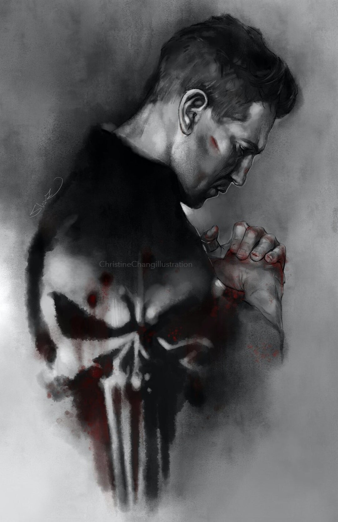 ファッションアイテム人気ランキング The 11 Bernthal Jon Punisher, 絵画