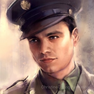 Bucky Barnes, Sebastian Stan, Captain America 11&quot;x17&quot; Art Print