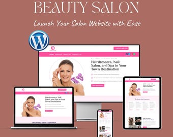 Modèle de site Web pour salon de beauté – Thème WordPress Divi pour salons, spas et professionnels de la beauté