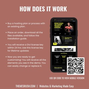 Boxing Coach Website Design