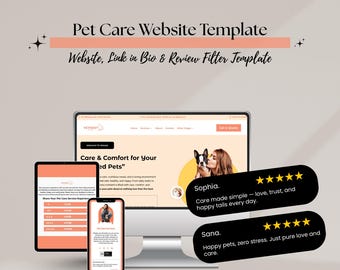Pet Care Website Template – Divi WordPress Theme for Groomers, Veterinarians & Pet Services
