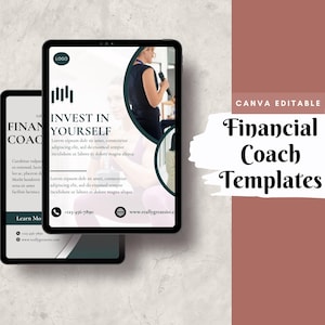 LILYCARTER - Financial Coach Social Media Templates - Ready-to-Post Canva Designs for Instagram & Facebook