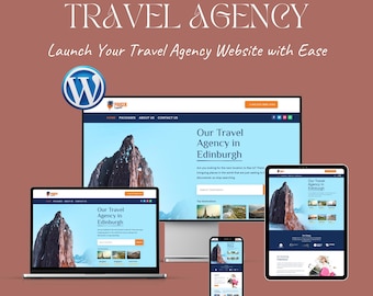 Travel Agency Website Template – Divi WordPress Theme for Tour Operators, Travel Services & Holiday Packages