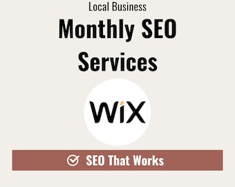 Monthly WIX Website SEO & Google Business Profile Management