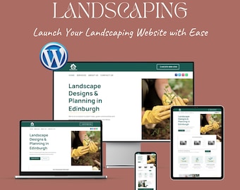 Landscaping Website Template – Divi WordPress Theme for Gardeners, Lawn Care & Outdoor Services