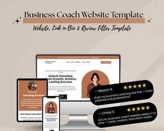 ビジネスコーチ向けウェブサイトテンプレート – コーチ、コンサルタント、起業家のためのDivi WordPressテーマ