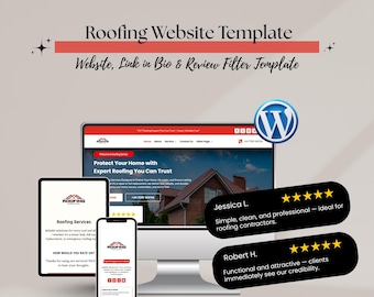 Roofer Website Template – Divi WordPress Theme for Roofing Companies & Contractors
