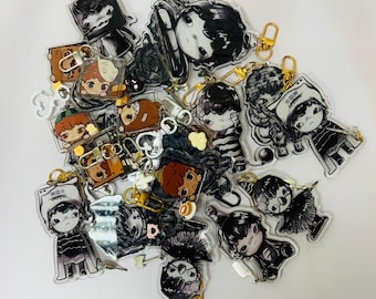 Hirono Keychain Anime Keyring Acrylic Charm