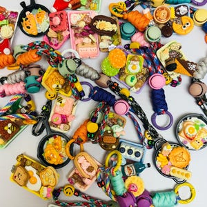 Food Charm | Food Phone Charm Keychain Bag Accessory