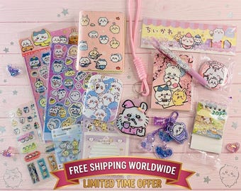 Chiikawa Bundle Sets- Stickers, Tote Bag, Keychain, Plush - Cute Birthday Gift