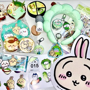 Chiikawa Kawaii Bundle - Plush, Stickers, Charms, Stationery - Anime Set Set 15