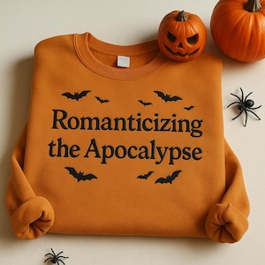 Embroidered Gothic Sarcastic Sweatshirt, Funny Dark Humor Meme Shirt, Embroidery Spooky Season Crewneck, Ray of Pitch Shirt