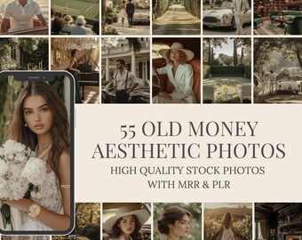 Old Money Stock Photos | 55 Luxury Lifestyle Images (MRR PLR)