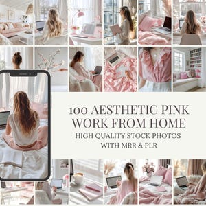 Faceless Digital Marketing Stock Images | Pink Aesthetic Content for Social Media | Elegant Visuals for Branding | Master Resell Rights.