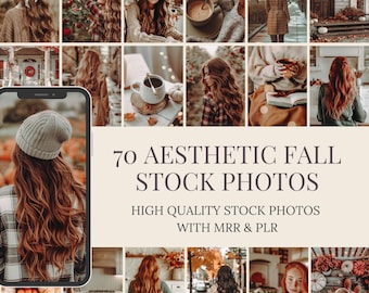 Autumn Stock Photos: Cozy Fall Images for Digital Marketing (MRR PLR Digital Products)