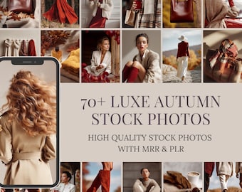 Fotos de otoño de lujo, imágenes acogedoras de otoño, MRR PLR