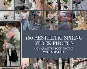 Spring Floral Stock Photos | Feminine Images, MRR PLR