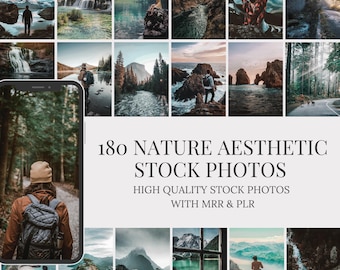 180 zdjęć przyrody | MRR PLR (pobieranie cyfrowe)