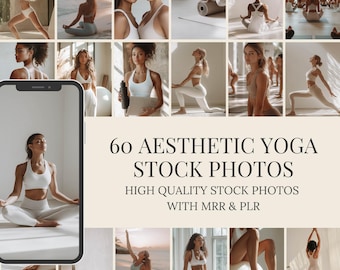Yoga Stock Photos | Wellness Images (MRR PLR)