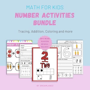 Kids Education Resources Teachers Parents Worksheets For Kids Classroom Activities DFY Digital Product PLR MRR Master Resell Rights