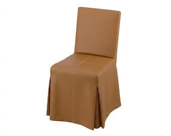 Custom Leather Chair Covers | Tailored Slipcovers for Dining & Accent Chairs