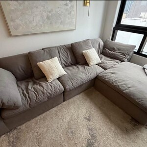 Bespoke Modular Sectional Couch Sofa Cover – Custom Fit Upholstery Cover image 15