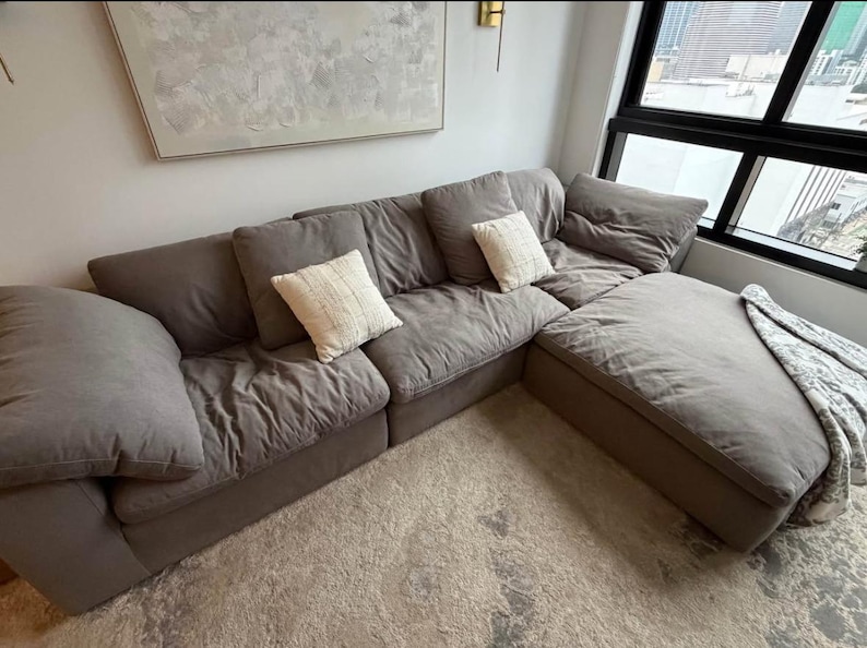 Bespoke Modular Sectional Couch Sofa Cover – Custom Fit Upholstery Cover image 15