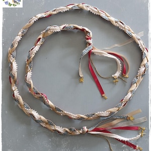 Romantic cord, Handfasting cord, true love ritual, tying the knot