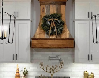 Range Hood Reclaimed Wood