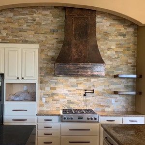 Custom Copper Range Hood