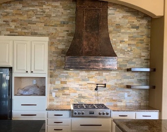 Custom Copper Range Hood