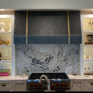 Range Hood Zinc and Brass