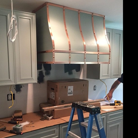 Kitchen Makeover with Island Vent Hood – Custom Made Products